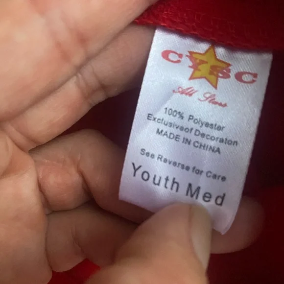 Old Varsity Brand CYSC Cheer Uniform - Youth Medium- Kids - Picture 2 of 7